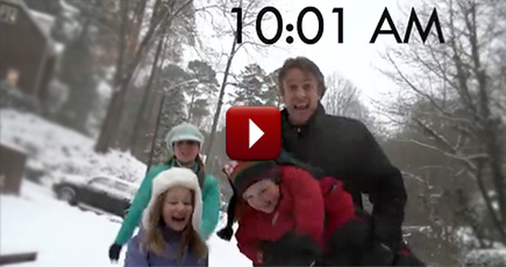 This is How Parents REALLY Feel on Snow Days - a Hilarious Music Video by a Cute Family