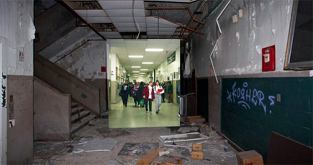 After a Fire, This High School Was Shut Down. But, Its Alumni Found a Cool Way to Remember It.