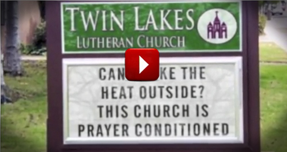 Funny Pop Culture Parody of Popular Song Makes Light of Funny Church Signs