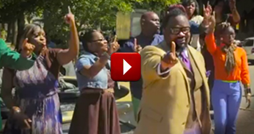 An Amazing Gospel Flash Mob Will Leave Your Jaw on the Floor. WOW.