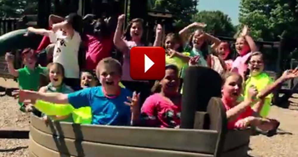  'Listen to the Music' as these Elementary School Kids Wow you With Song--How Uplifting!