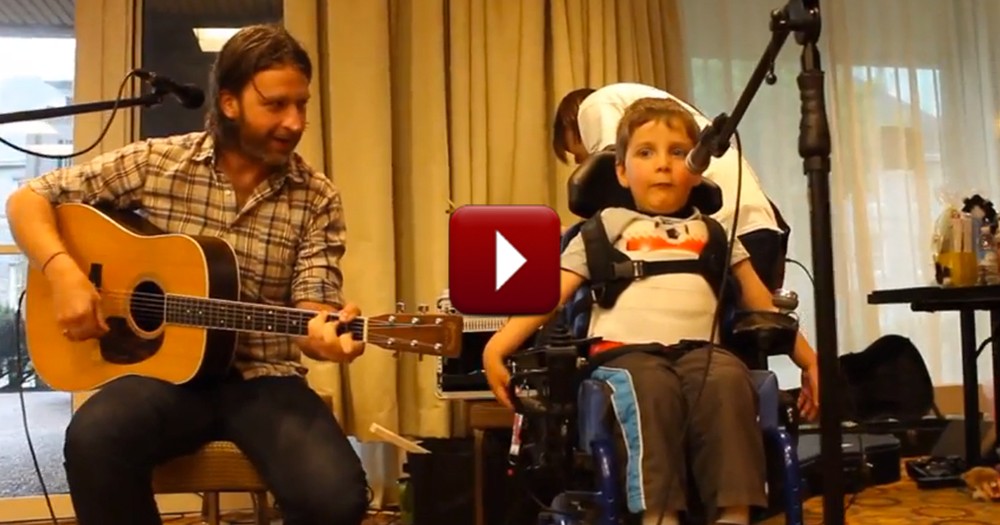 This Sweet Boy with Disabilities Sings and Our Hearts Just Melt