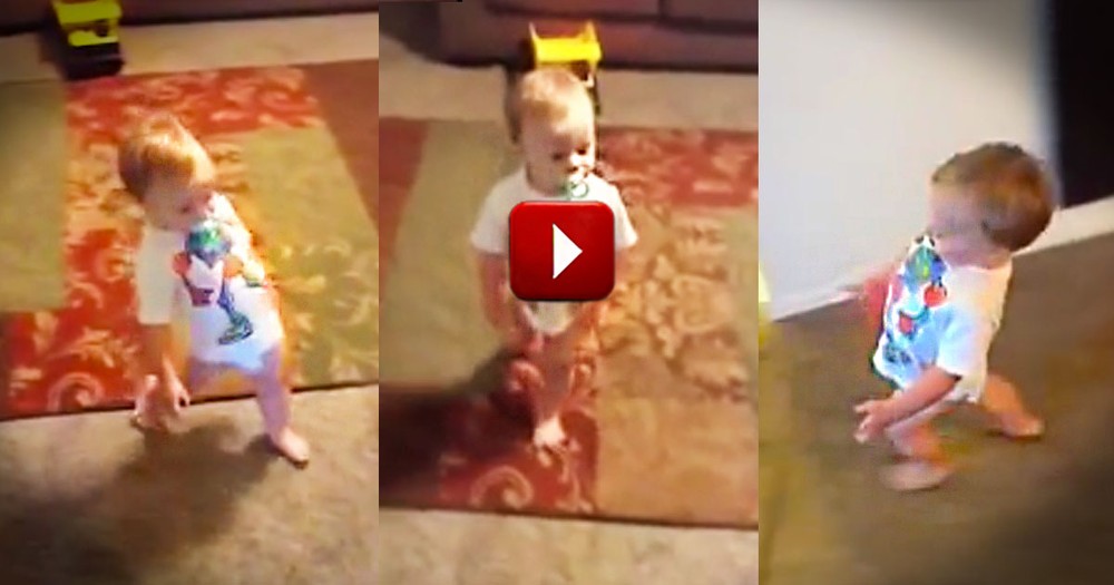 When You See Why This Boy Waddles You'll LOL. At 40 Seconds It All Makes Sense. Awww!