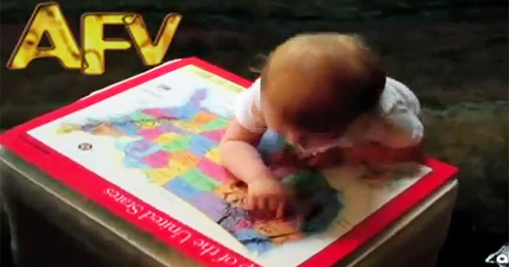 Smart Baby Does Something Cute When She Gets an Answer Right