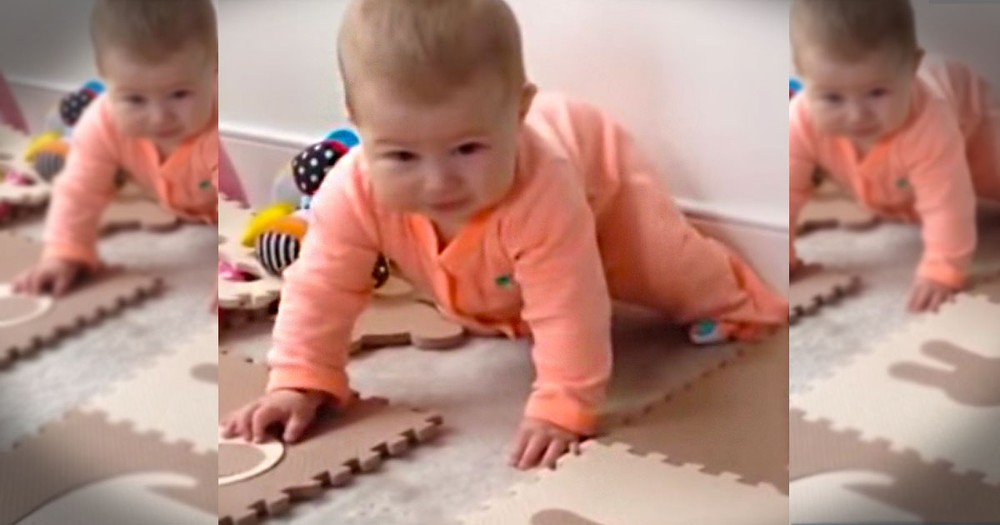 This Baby is Simply Adorable.  And What Happens NEXT Completely Made My Day!  Wait For It.