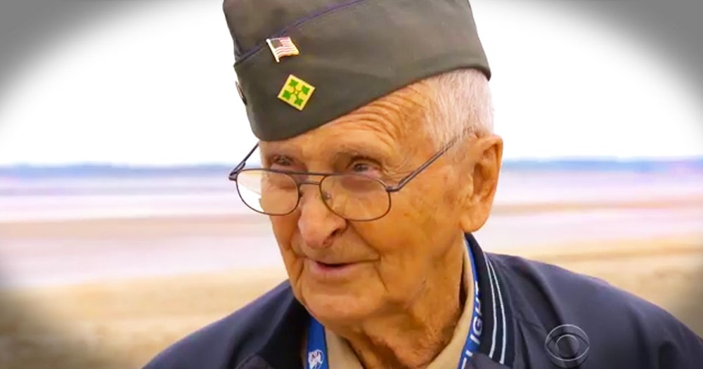 He Was Scared To Death The First Time. But This 88-Year-Old Just Took Normandy By Storm AGAIN!