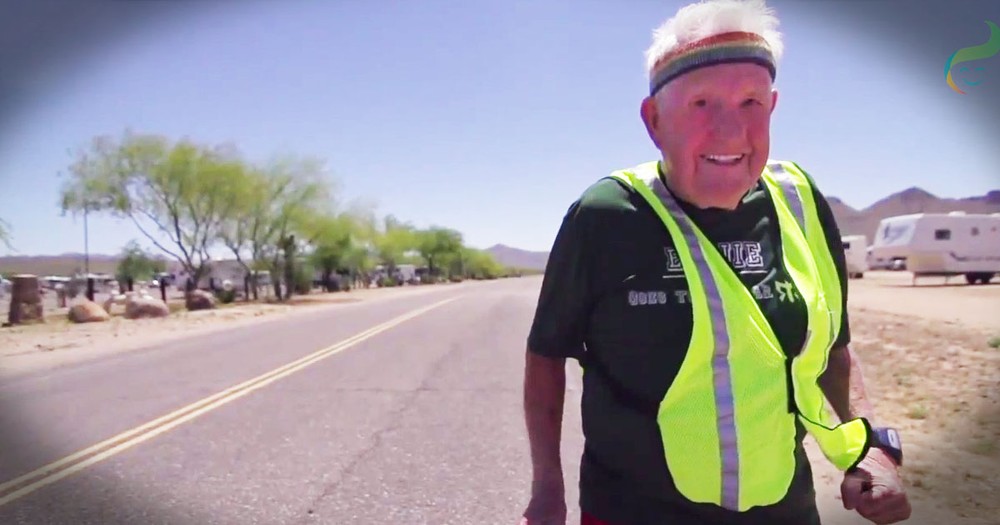This 90 Year Old WWII Vet Is Doing Something I'd Never Even Attempt. He's Officially MY New Hero!