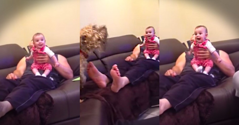 This Baby Is Having A Doggone Good Time. And You'll LOL When You See WHY!