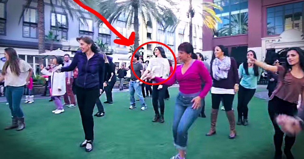 This Woman Thought She Was Part of A Birthday Flash Mob. But The Surprising Truth Is So Much Better!