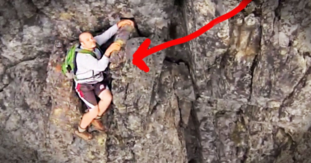 I Can't Even Imagine How This Man Felt, Clinging For His Life. I Was TERRIFIED Just Watching!