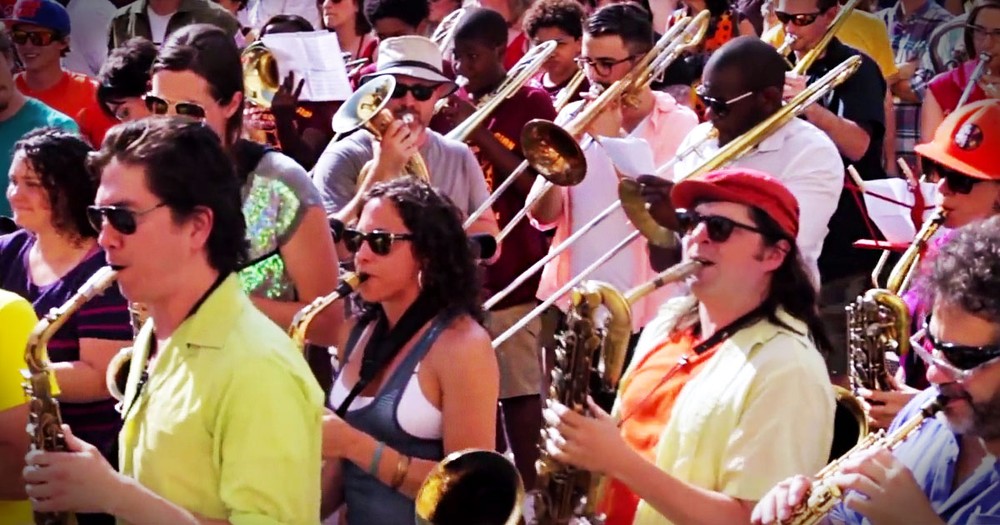 These 350 Musicians Had Never Met Before Now, But You'd Never Know It! This, THIS is Incredible!
