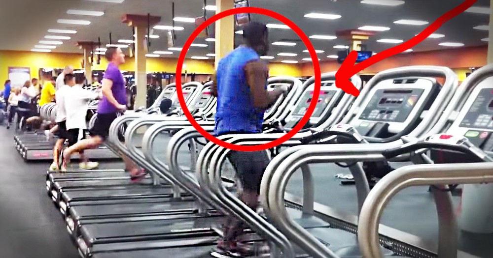 What This Guy Is About To Do Totally Shocked Me. But I Think I Just Found A New Gym Buddy LOL!