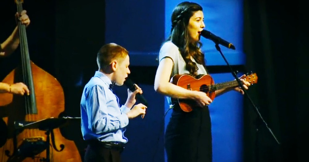 He's Blind And Has Autism, But God Blessed Him With Talent to WORSHIP. He And His Sister Will Amaze!