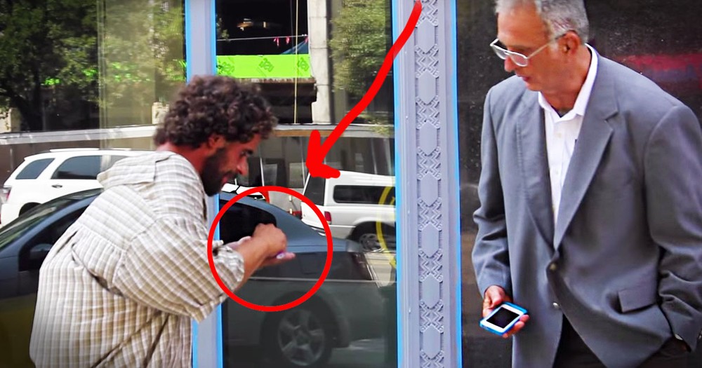 How People Treated This Homeless Man Will Surprise You. But Not The Way You Think--Shocking!