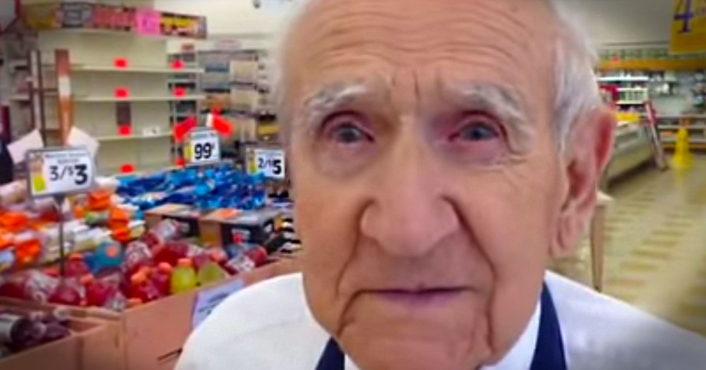 When Most People Would Be Outraged, This Grocery Store Bagger Is Just 'Sad'. And We Are Sad For Him!