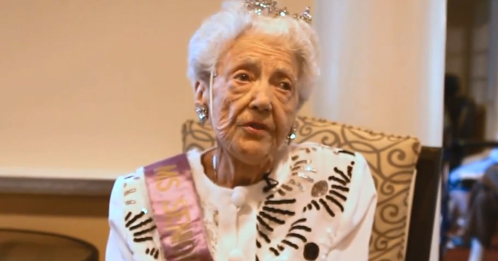 How This 93-Year-Old Helps Others Is Amazing. What She Says At :35 Had Me Yellin' 'AMEN!'
