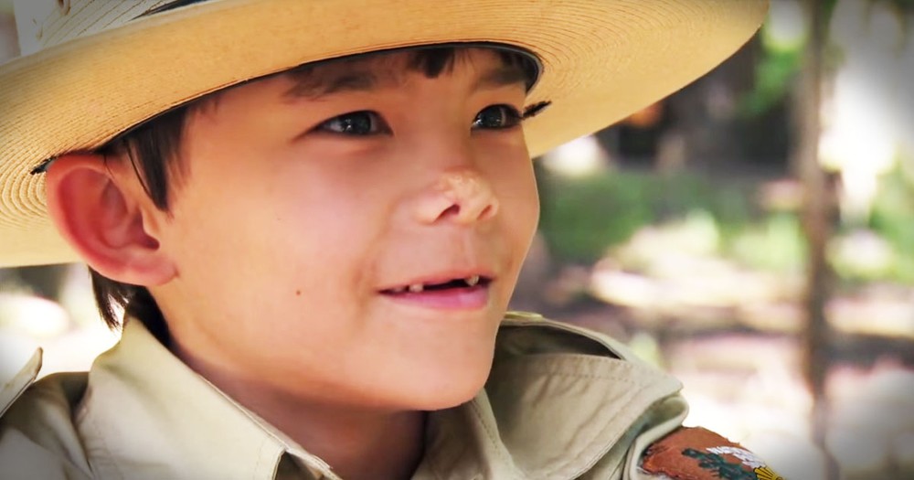Sick Little Boy's Wish Comes True As He Becomes A Park Ranger