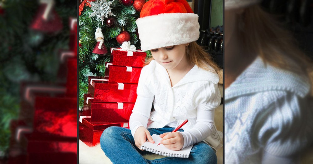 Little Girl Wants To Keep Christ In Christmas. And She Wants Santa To Help!