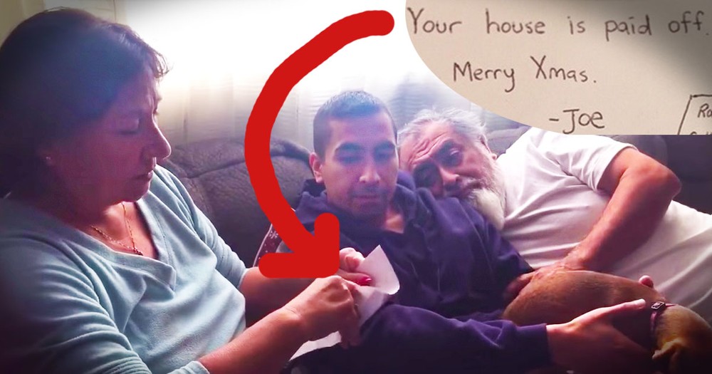 Man Surprises Parents By Paying Off Their Home