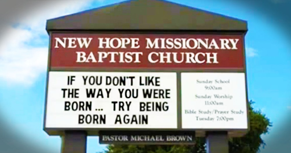 The Funniest Church Signs You Haven't Seen Yet