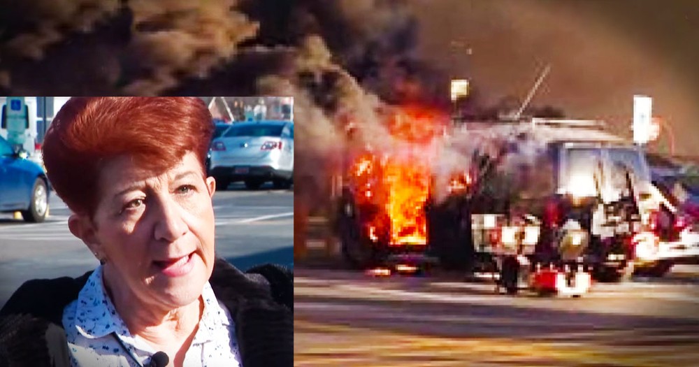 God Protected 70-Year-Old Hero From A Raging Car Fire