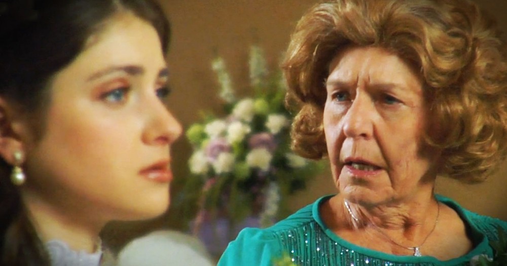 Grandma Shares Shocking Secret With Bride--TEARS!