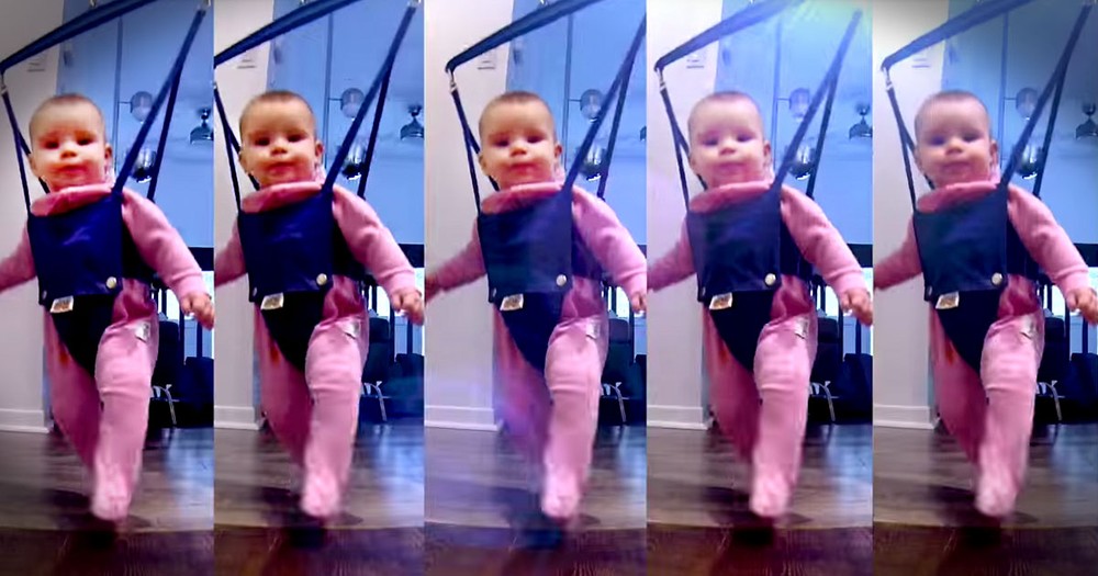 Adorable 'River Dancing' Baby Will Make Your Day!