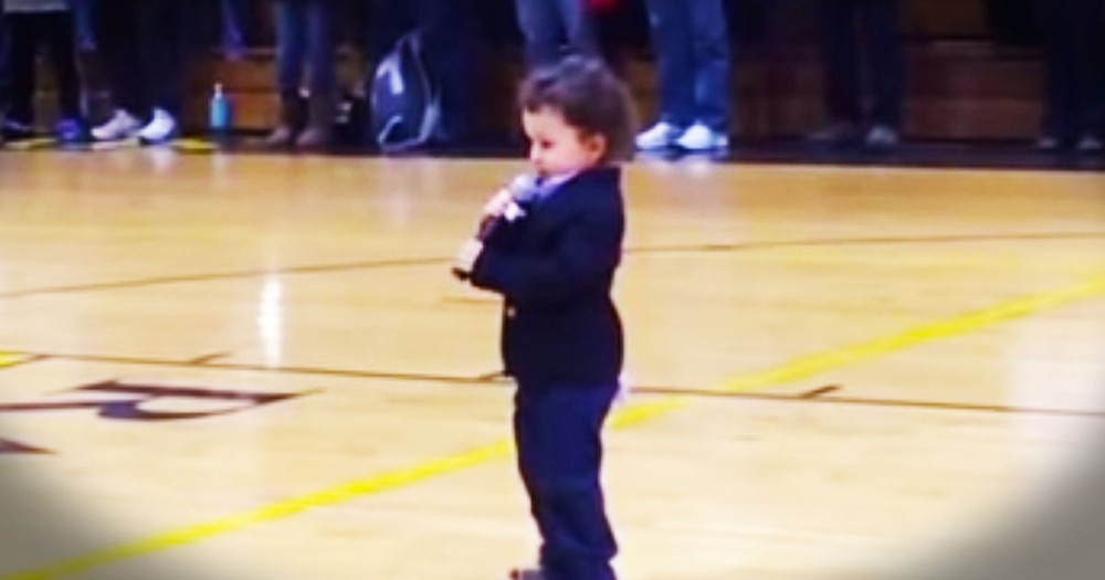 2-Year-Old Sings World's Cutest National Anthem
