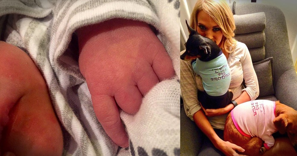 See The First Pics Of Carrie Underwood's Blessing From God!