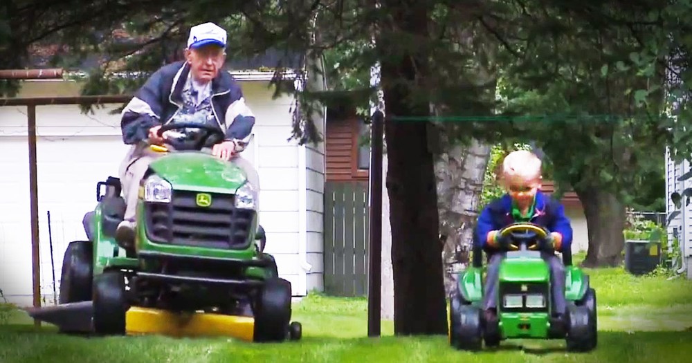 90th Birthday Reunites Vet With 4-Year-Old BFF--Aww!