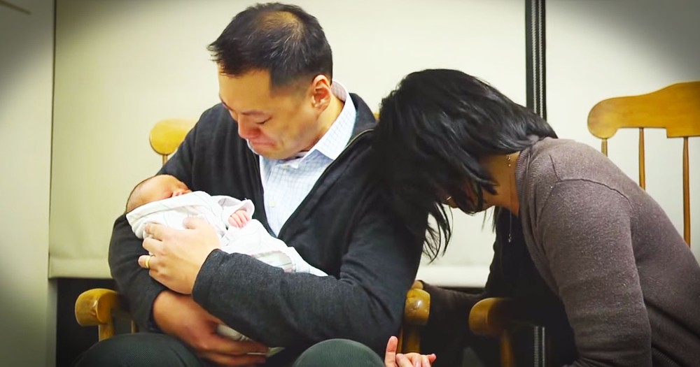 Couple Holds Son After 9 Years Of Prayers--TEARS!