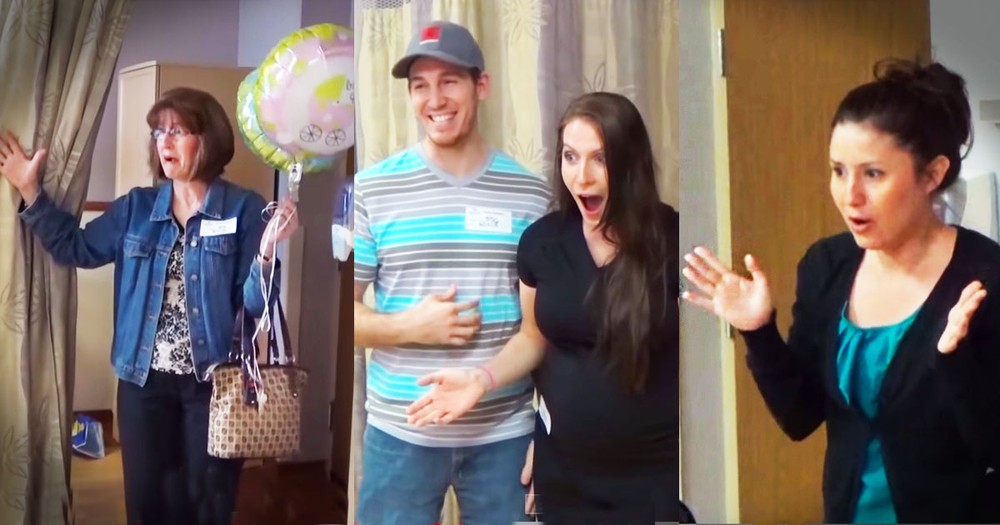 Couple Surprises Family With EPIC Secret About Their Baby!