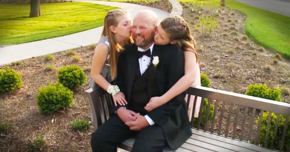 2 Girls Face Tragedy With An Incredible Gift For Their Dying Dad