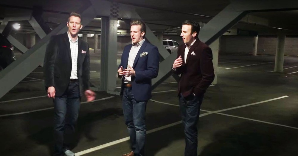 3 Guys Sang One Of My Favorite Songs In A Parking Garage . . . A CappellAwesome!