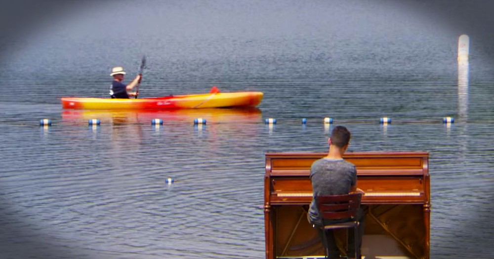 He Quit His Job To Push A Piano Across The Globe!
