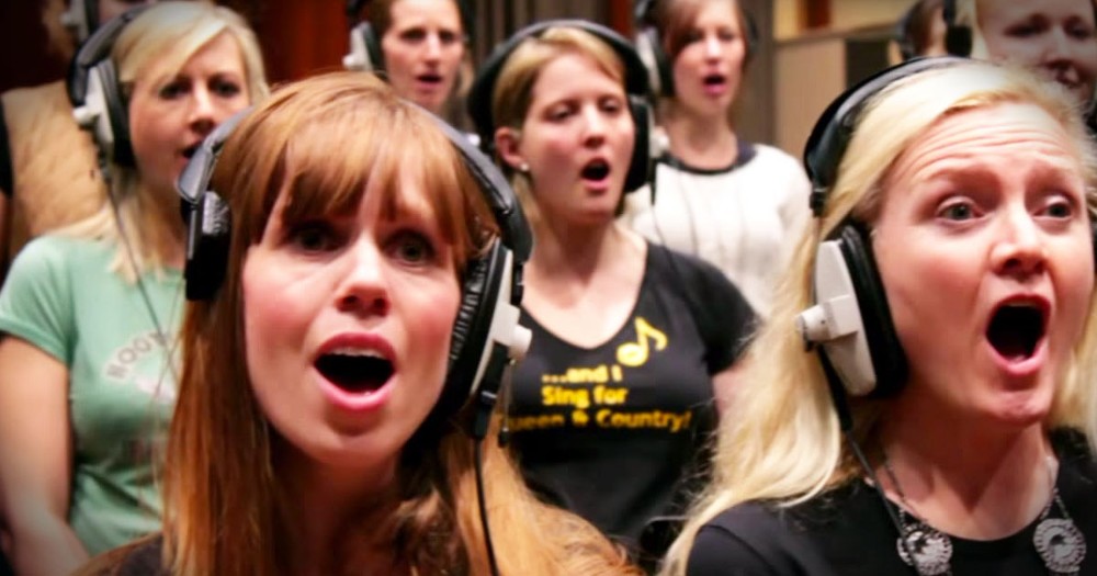 Military Wives Sing Beautiful Song For Deployed Husbands