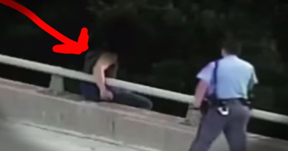 He Tried To End His Life Until This Officer Hugged Him