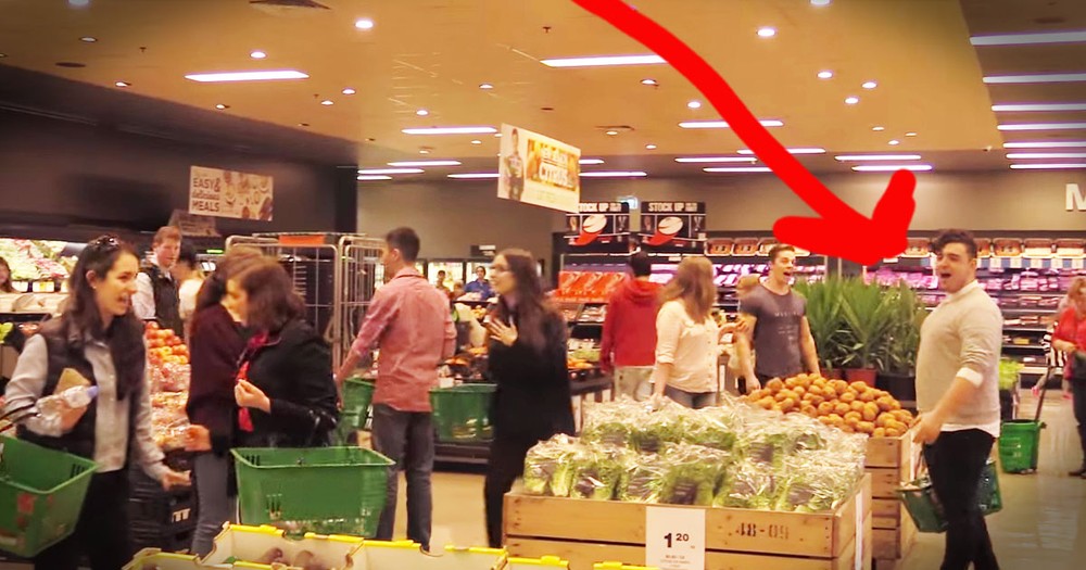 An Opera Flashmob In The Grocery Store...WOW! 