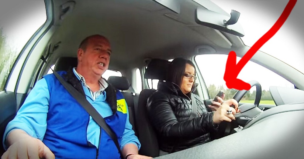 The Driving Instructor Told Them To Text And Drive. What Happened Next Gave Me Chills!