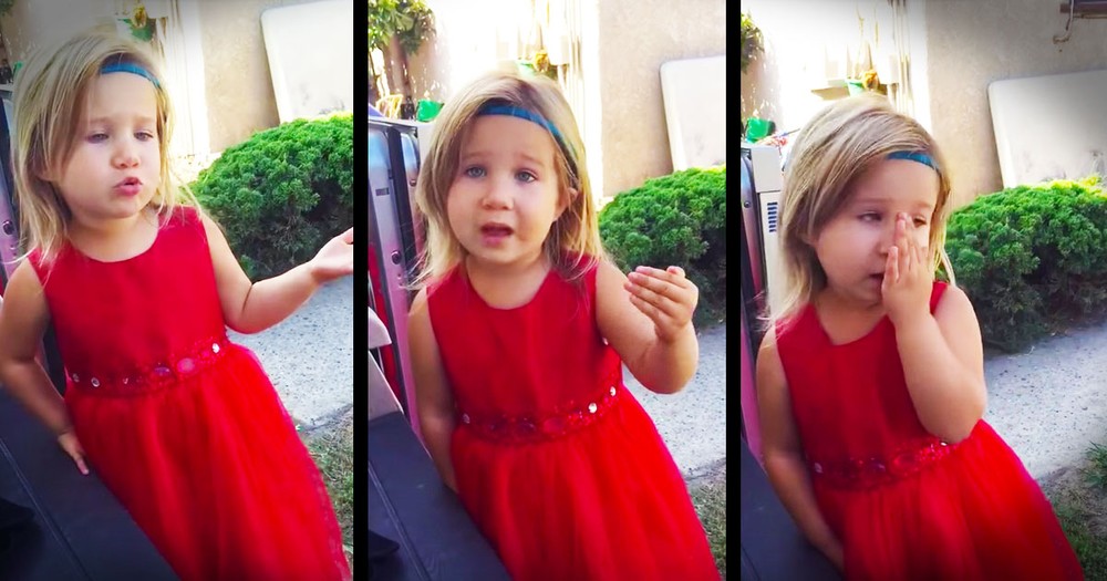 This Flower Girl's Conversation With Her Dad Had Me Cracking Up!