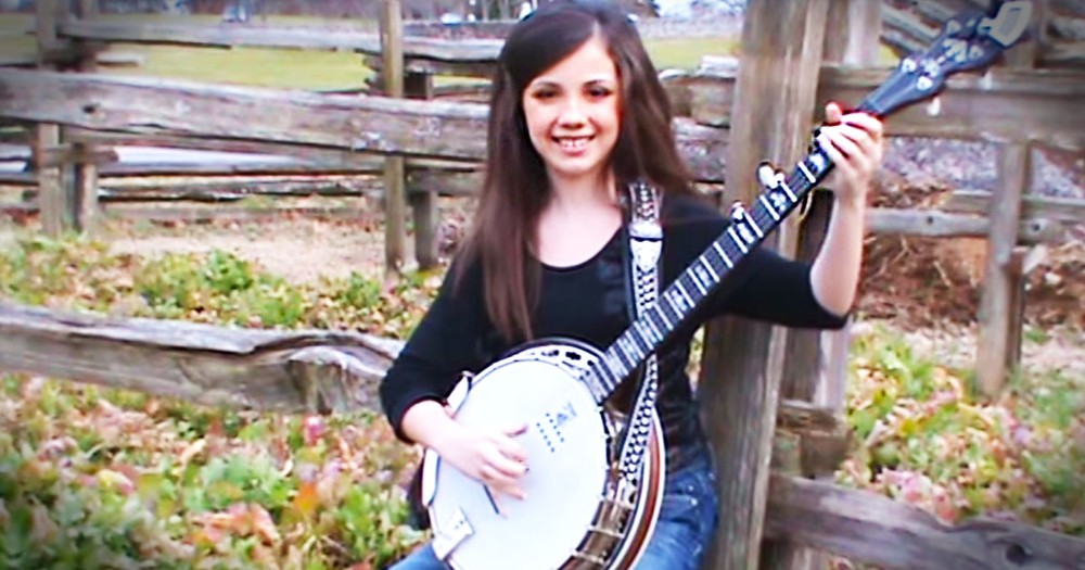 She's Only 11 Years Old, But She's A Banjo MASTER! 
