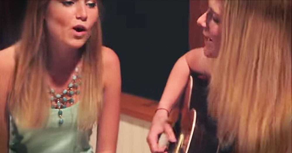 These Sisters Traveled 600 Miles To Sing THIS Acoustic Mash-Up