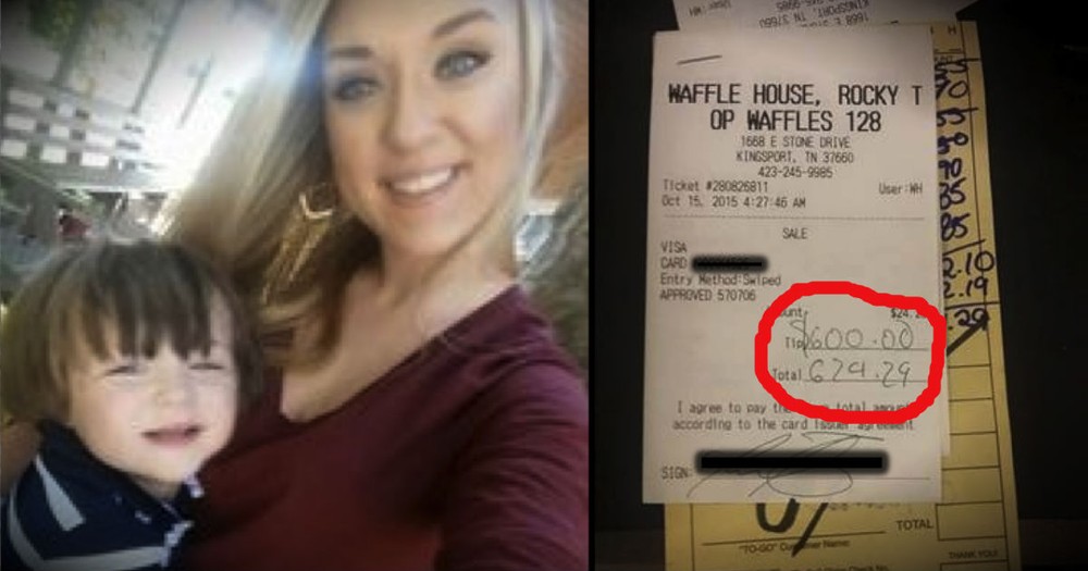 This Waffle House Waitress Was Completely Broke. Until 2 Angels Showed Up!