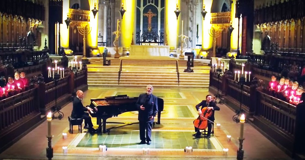 ThePianoGuys And Placido Domingo Perform Chill-Inducing 'Silent Night' 