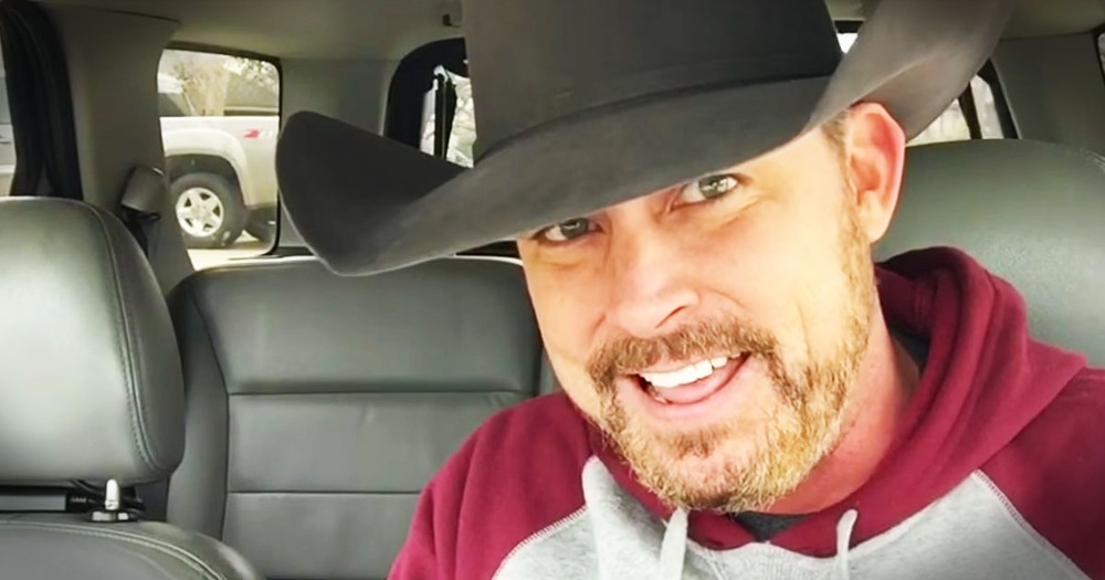 Cowboy Gives Inspiring Advice On Staying Happy No Matter What