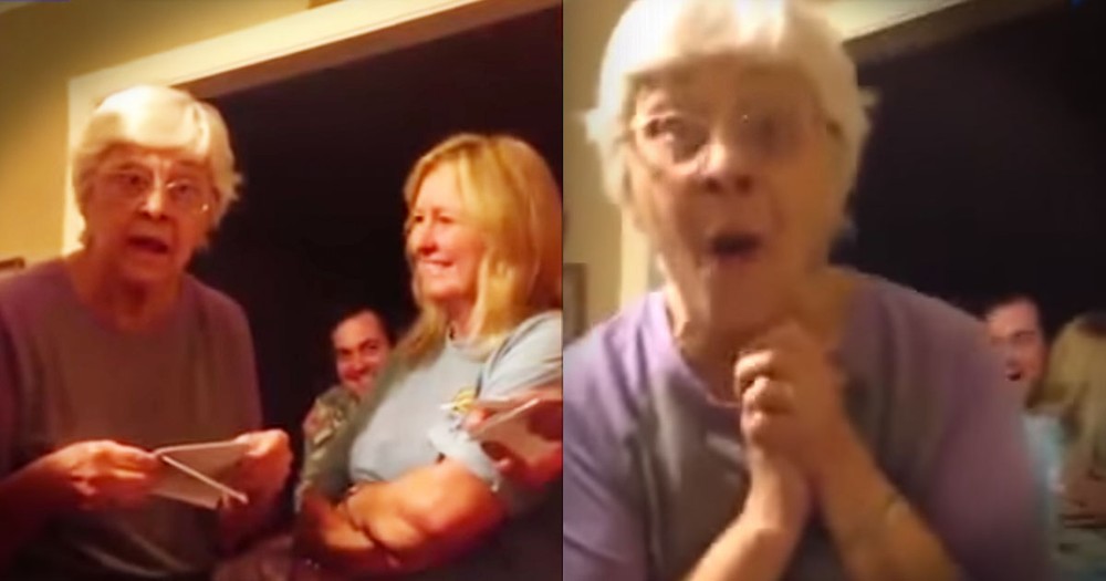 Great-Grandma's Triplet Surprise Is Too Cute To Miss