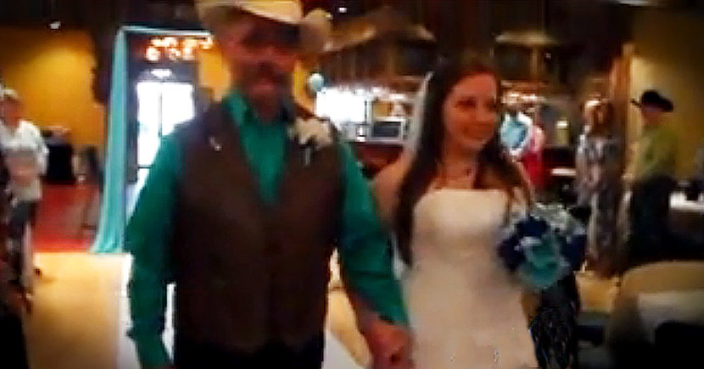 Father Walks His Daughter Down The Aisle Right After Risky Brain Surgery