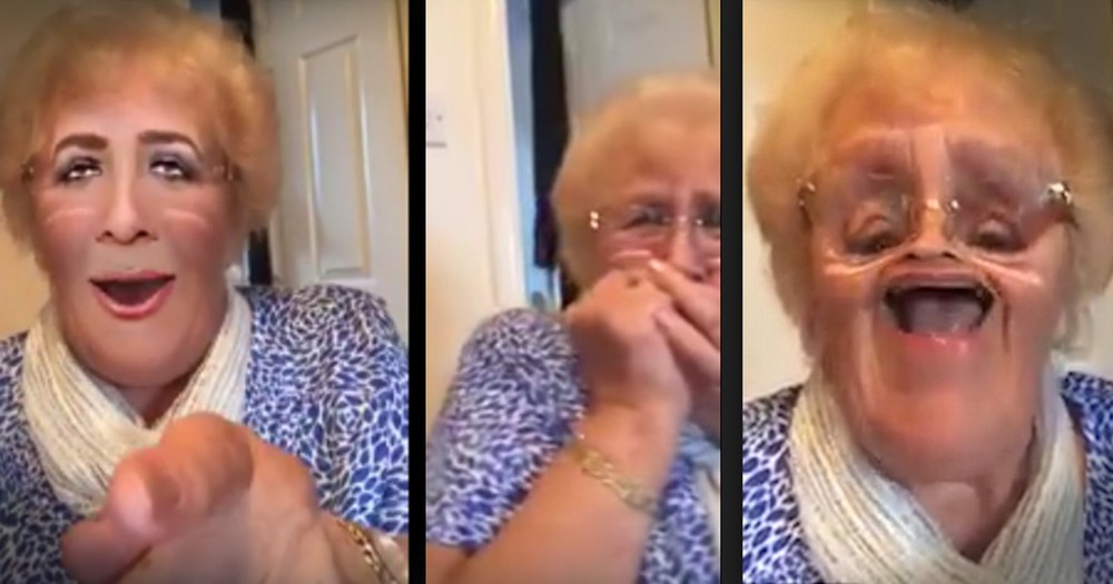 Granny's Hilarious Discovery Of 'Face Swap' Will Leave You Rolling