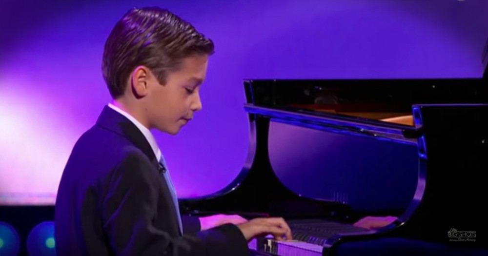 9-Year-Old Pianist WOWS With Classic Performance