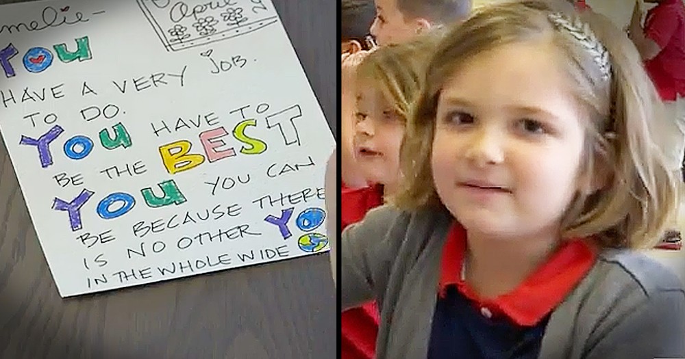Little Girl's Lunch Notes From Her Mom Are Too Cute To Miss